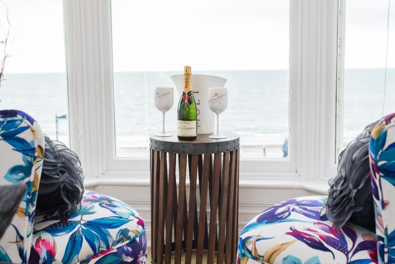 Sea view Ar Lan y Mor LUXURY APARTMENT Aberystwyth Exterior foto